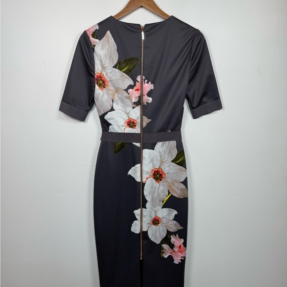 Ted Baker Bisslee Chatsworth Sheath Dress Size 1‎ - Picture 3 of 7